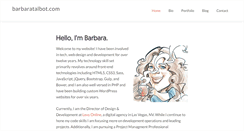 Desktop Screenshot of barbaratalbot.com